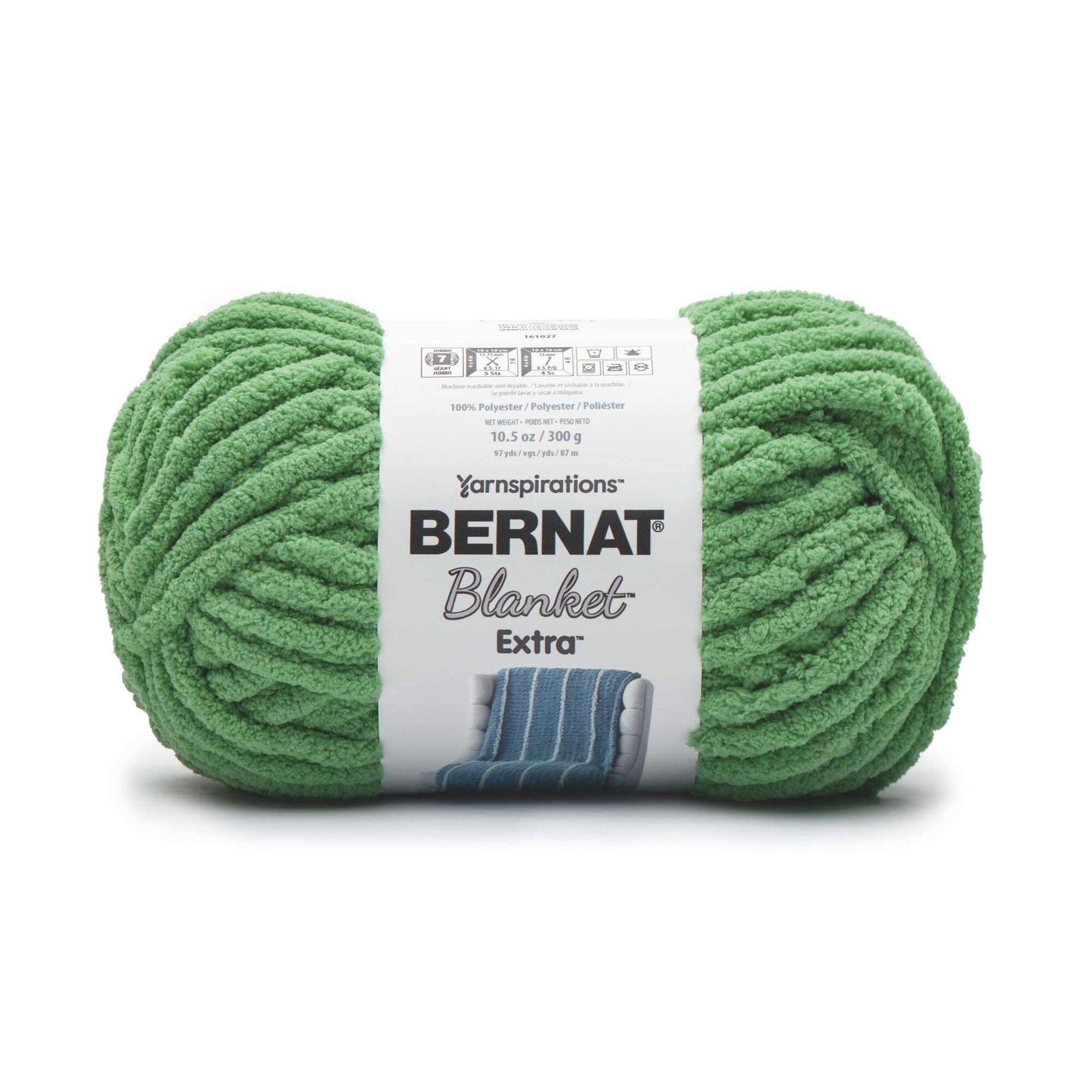 Bernat Blanket Big Ball Yarn-Olive, 1 count - Harris Teeter