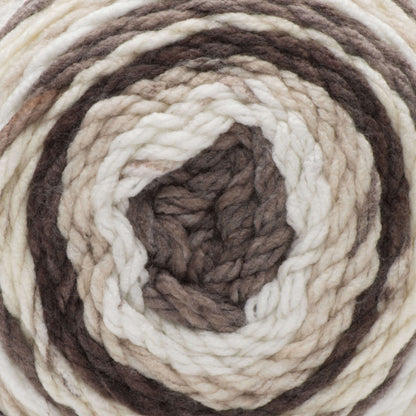 Bernat Softee Chunky Stripes Yarn (300g/10.5oz) - Discontinued Blackboard