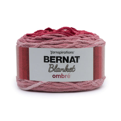 Bernat Blanket Ombres Yarn (300g/10.5oz) Burgundy Ombre