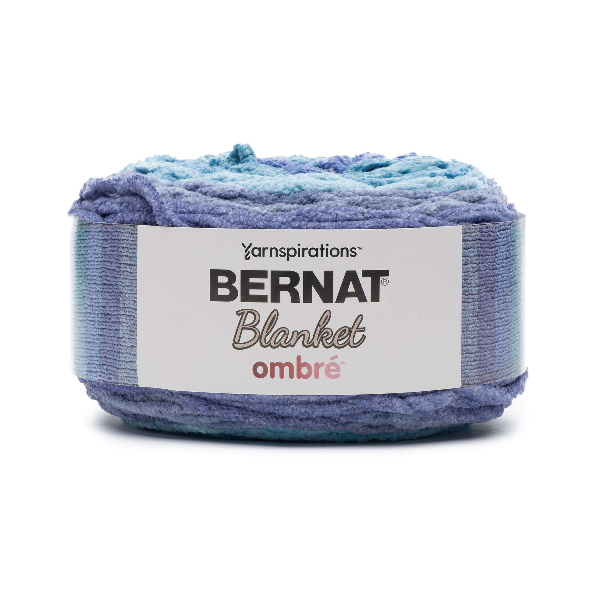 Bernat Blanket Ombres Yarn (300g/10.5oz) Shaded Blue Ombre