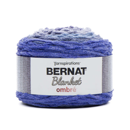 Bernat Blanket Ombre Yarn (300g/10.5oz) - Discontinued Shades Violet Ombre