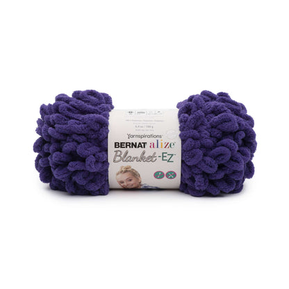 Bernat Alize Blanket-EZ Yarn - Clearance Shades Bright Purple
