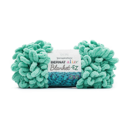 Bernat Alize Blanket-EZ Yarn - Discontinued Shades Aquamarine Green