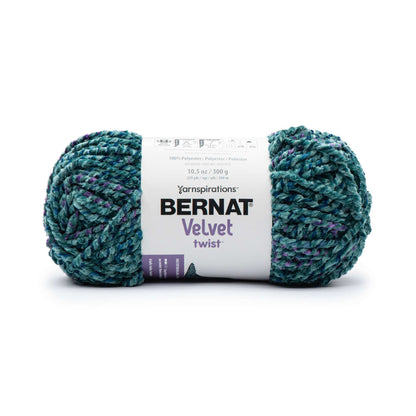 Bernat Velvet Twist Yarn - Discontinued Shades Midnight Teal