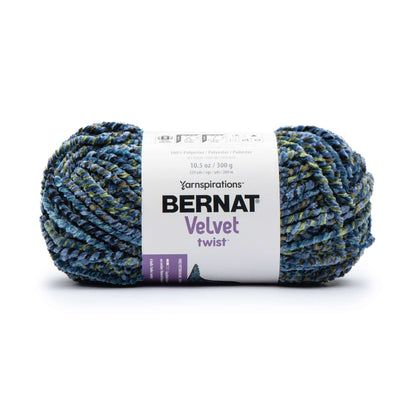 Bernat Velvet Twist Yarn - Discontinued Shades Blue Shade