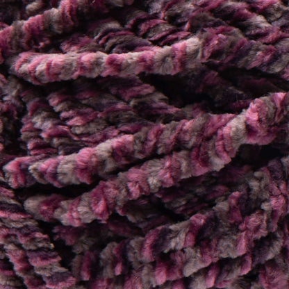 Bernat Velvet Twist Yarn - Discontinued Shades Midnight Plum