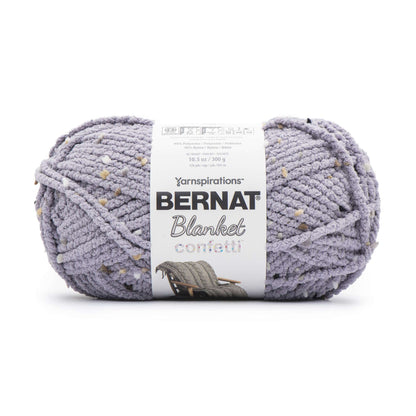 Bernat Blanket Confetti Yarn - Discontinued shades Purple Confetti
