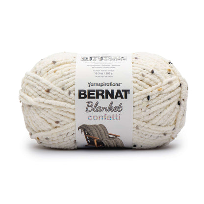 Bernat Blanket Confetti Yarn - Discontinued shades Cream Confetti