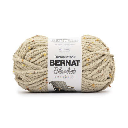Bernat Blanket Confetti Yarn - Discontinued shades Beige Confetti