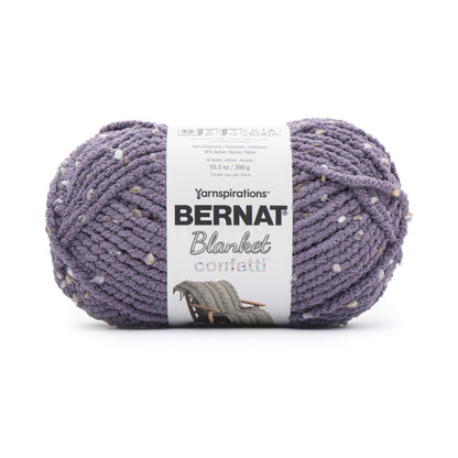 Bernat Blanket Confetti Yarn - Discontinued shades Amethyst Confetti