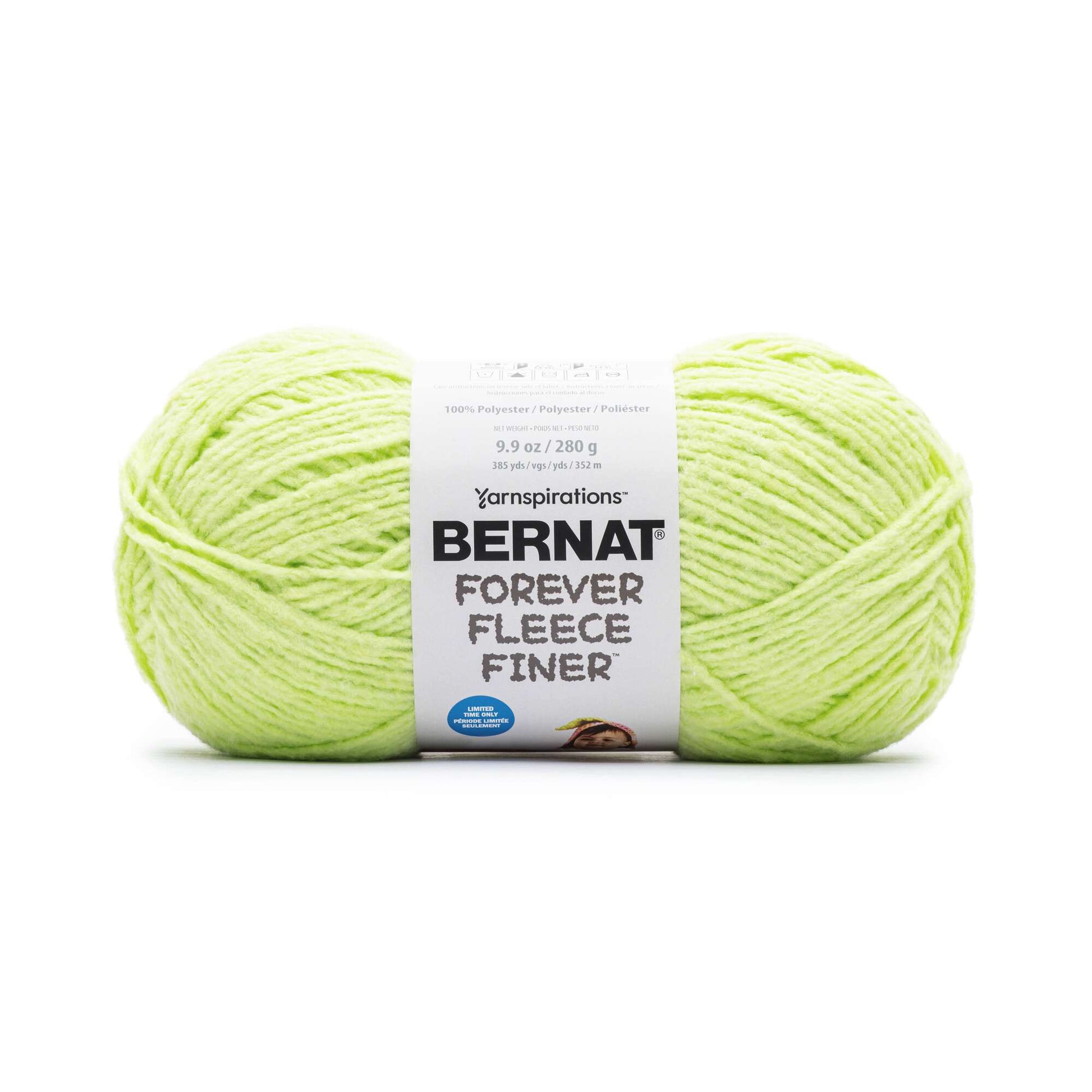 Bernat Forever Fleece Finer Yarn - Discontinued Shades Zing