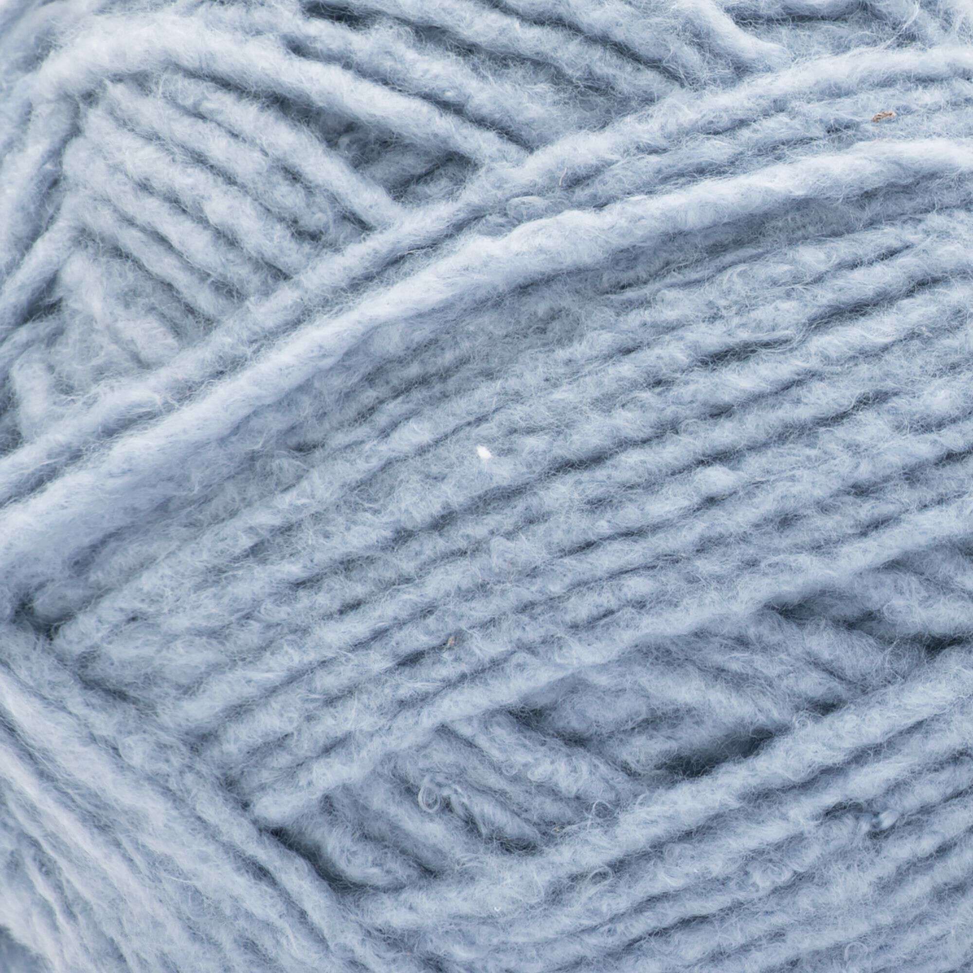 Linen Stitch Stripes Crochet Blanket in Bernat Forever Fleece - Downloadable PDF