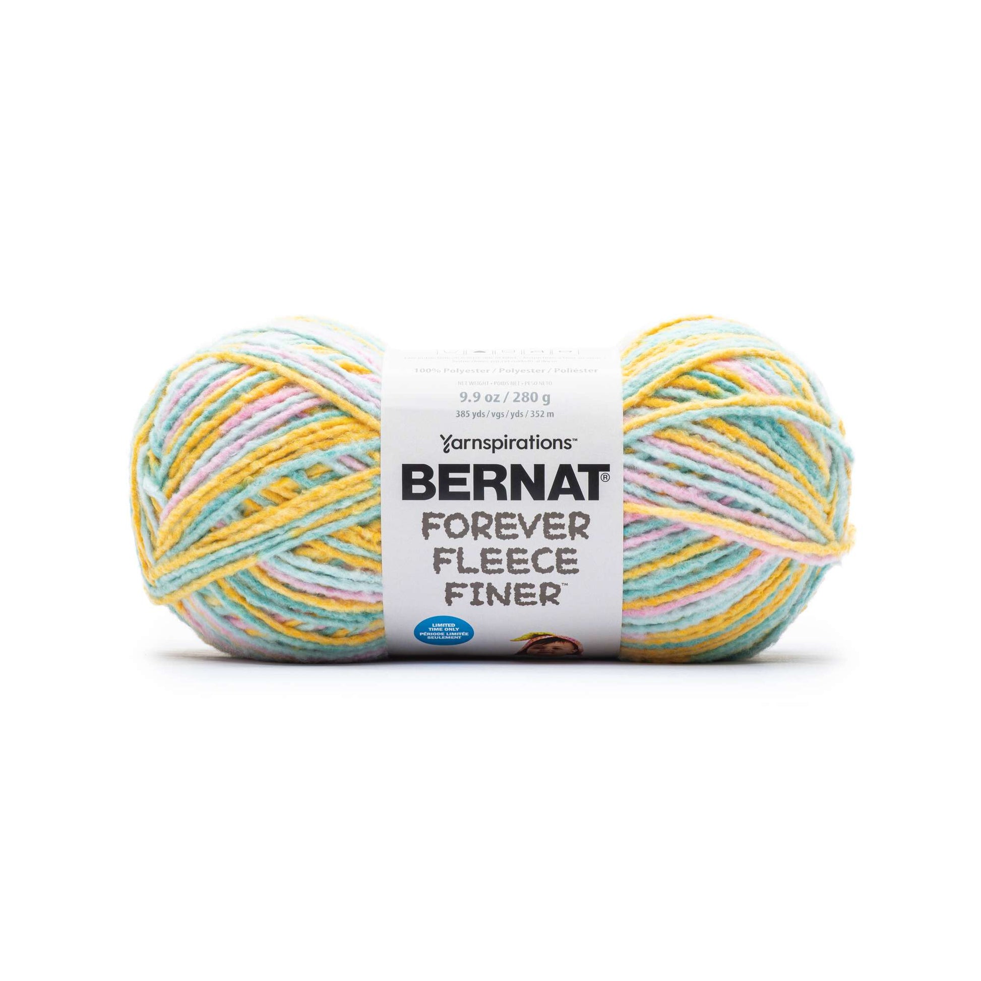 Bernat Forever Fleece Finer Yarn - Discontinued Shades Unicorn
