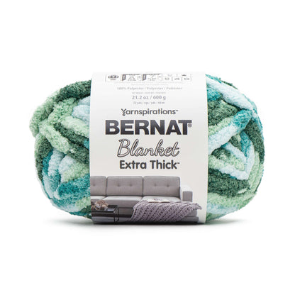 Bernat Blanket Extra Thick Yarn (600g/21.2oz) - Discontinued shades Teal Ivy