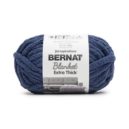 Bernat Blanket Extra Thick Yarn (600g/21.2oz) Navy
