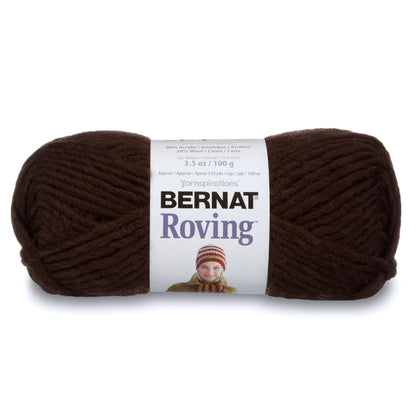 Bernat Roving Yarn - Discontinued Shades Chocolate Brown