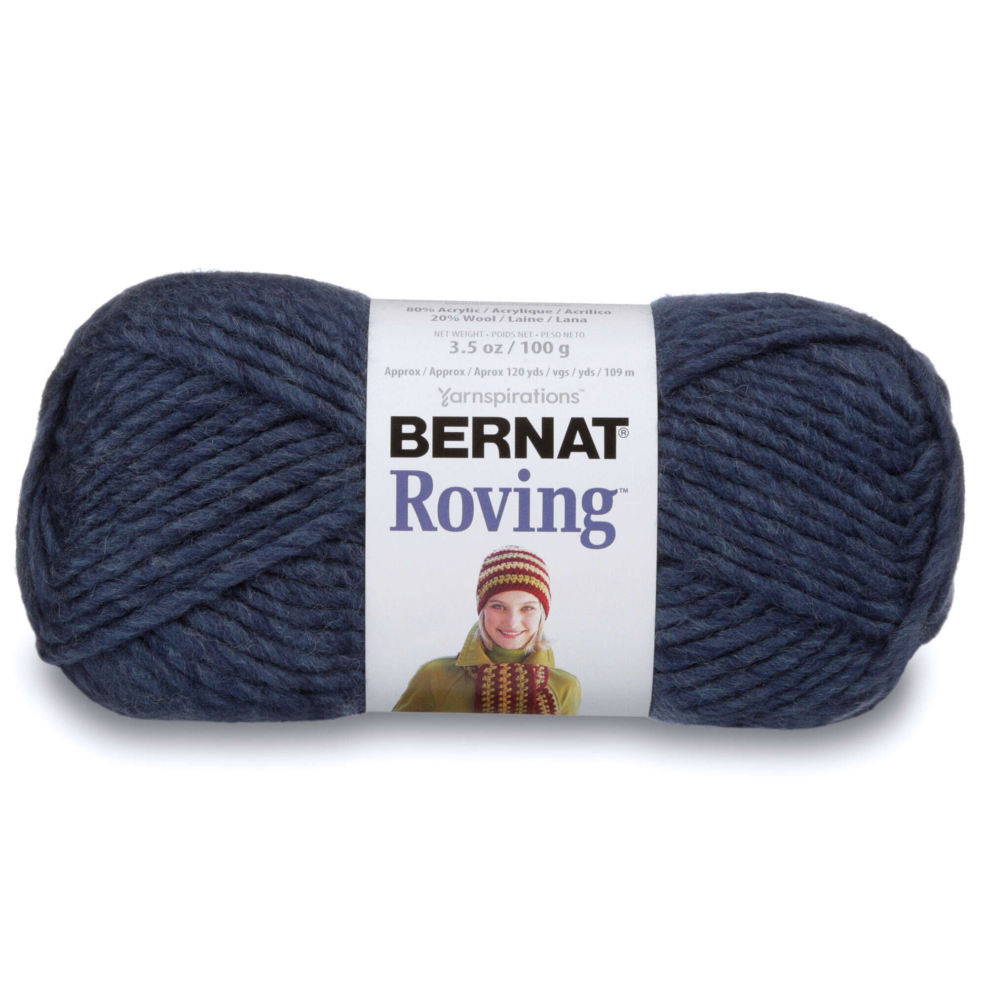 Bernat Roving Yarn - Clearance Shades* Cobalt