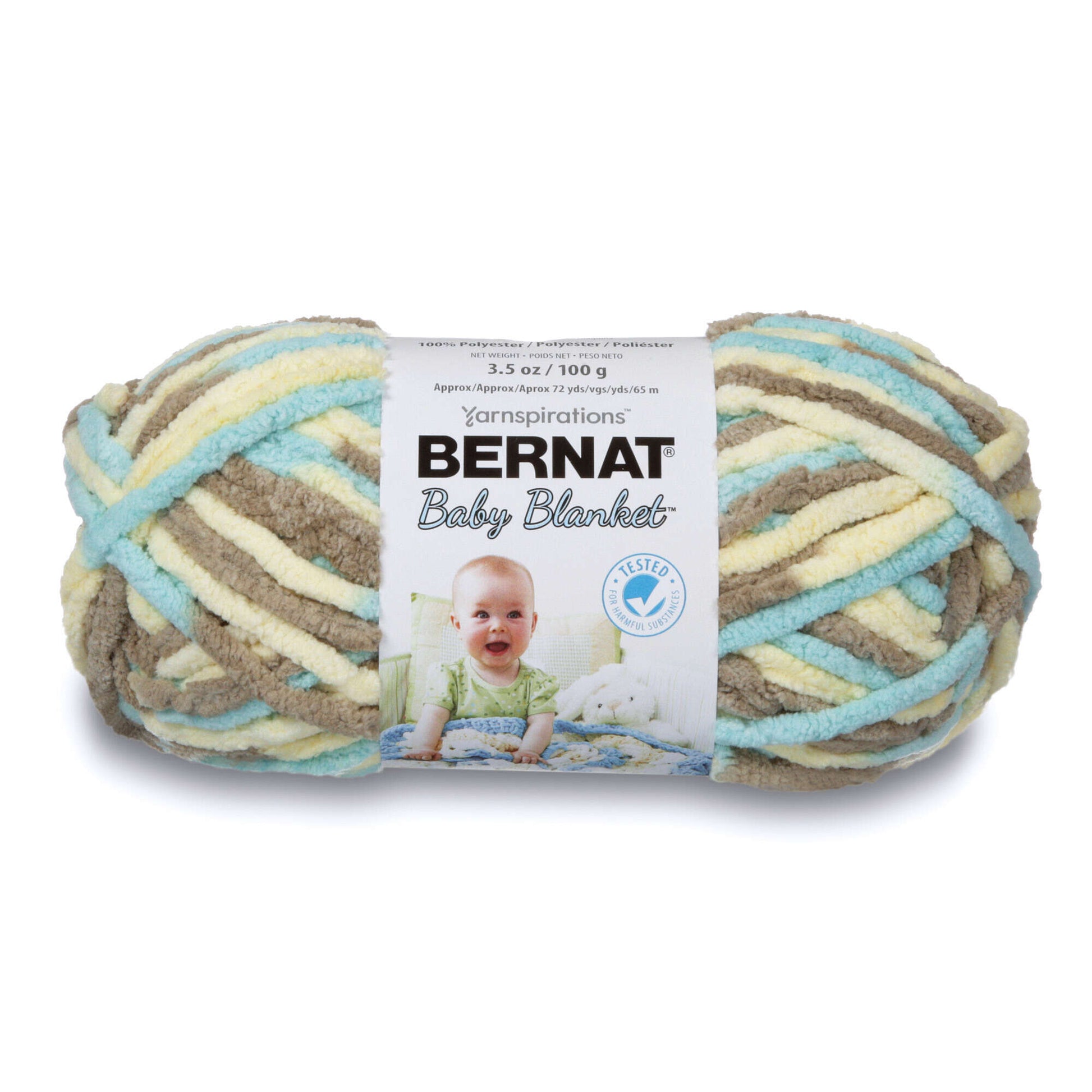 Bernat Baby Blanket Yarn Beach Babe