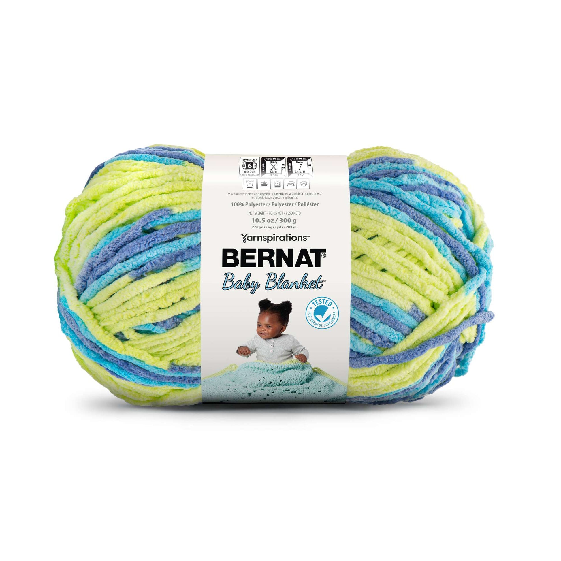 Bernat Baby Blanket Yarn (300g/10.5oz) Handsome Guy