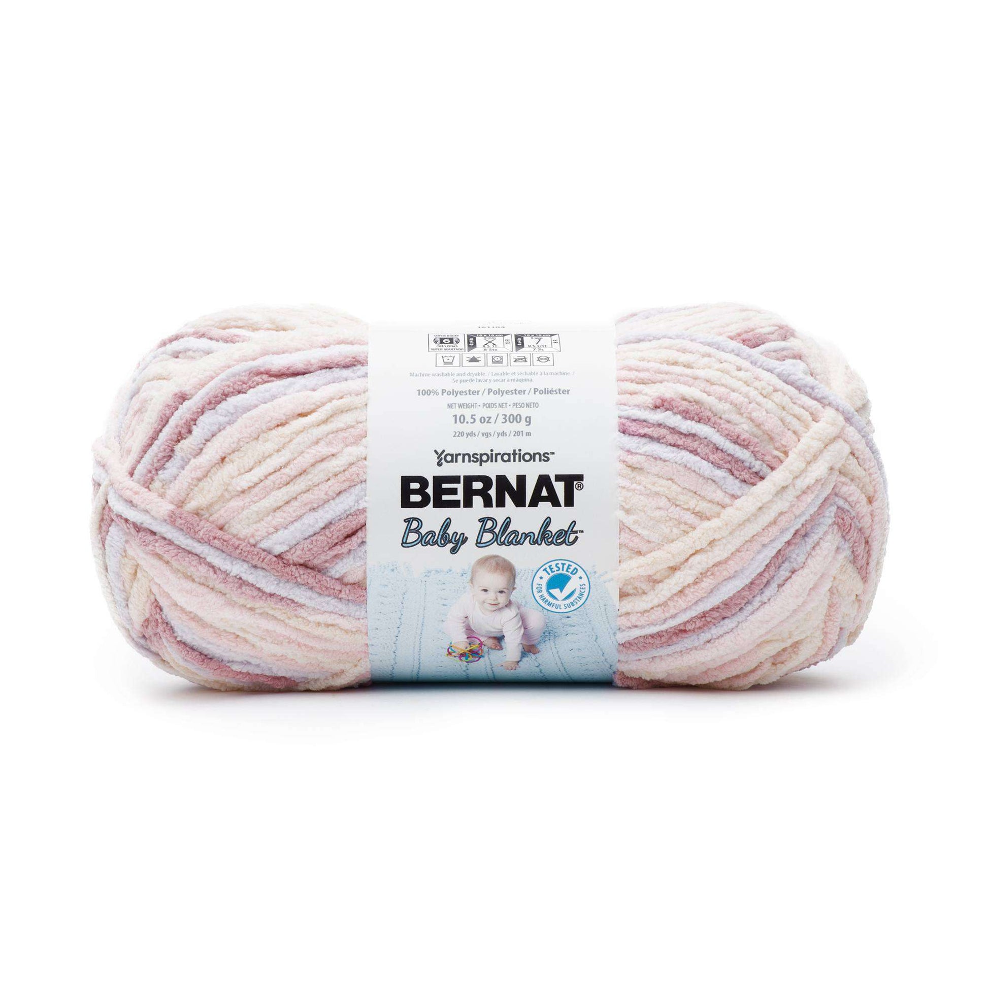Bernat Baby Blanket Yarn - Mini Succulents 220 yd.
