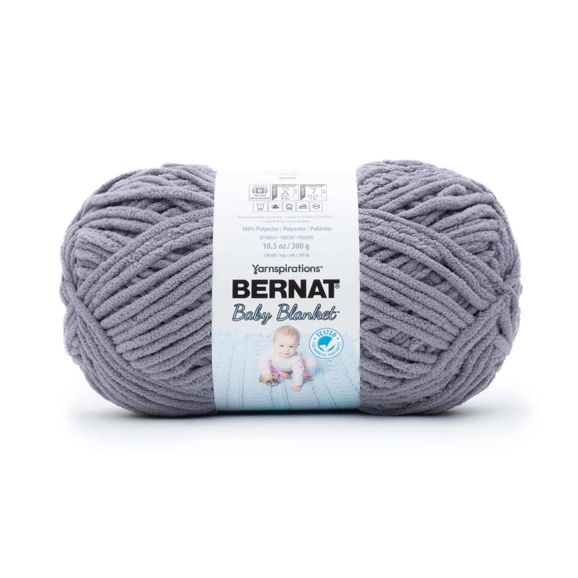 Bernat Baby Blanket Big Ball Yarn - Vanilla