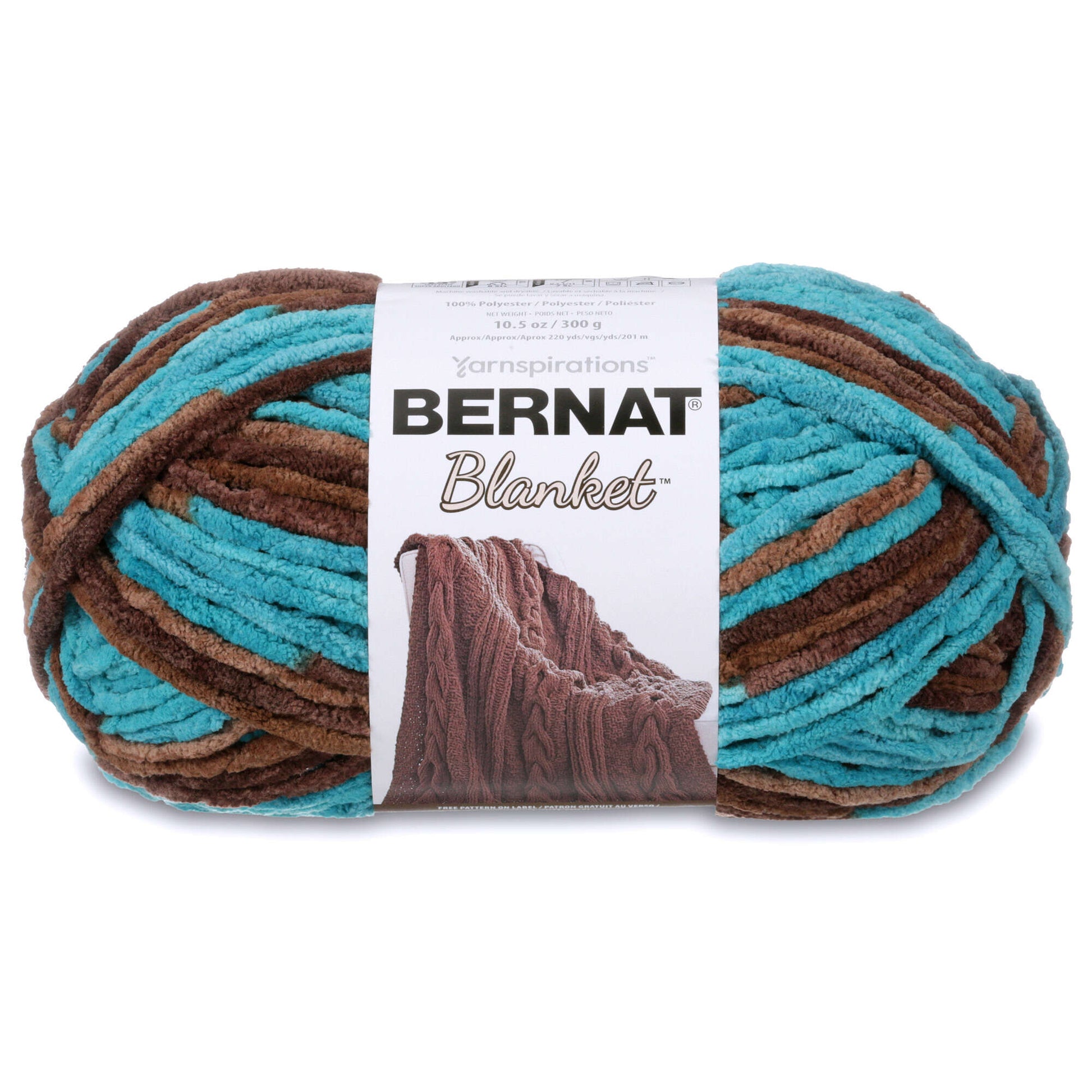 Bernat Blanket Yarn (300g/10.5oz) Mallard Wood
