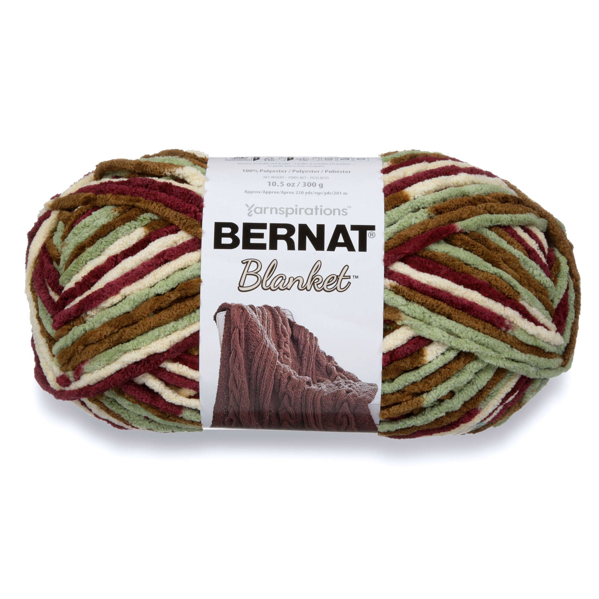 Bernat Blanket Yarn (300g/10.5oz) Plum Fields