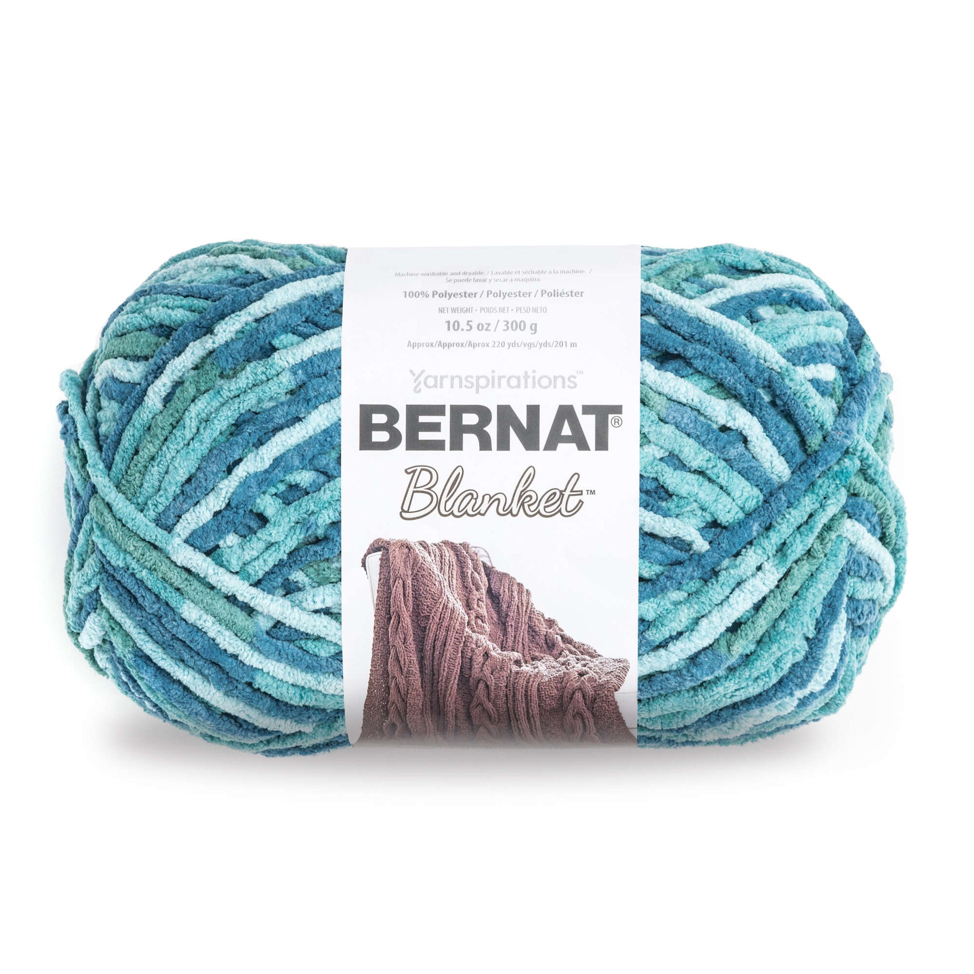 Bernat Blanket Yarn (300g/10.5oz) Tidepool