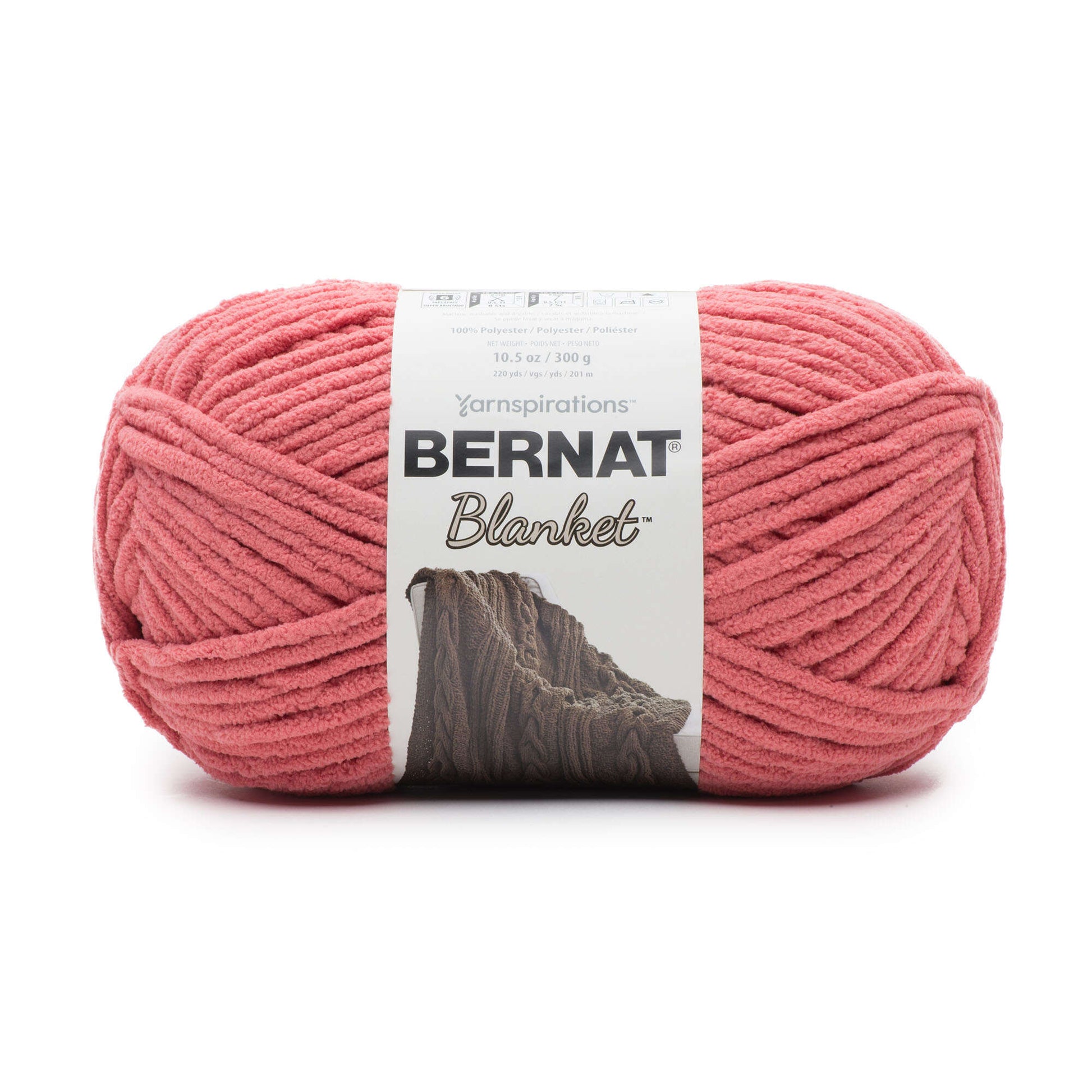 Bernat Blanket Yarn (300g/10.5oz) Terracotta Rose
