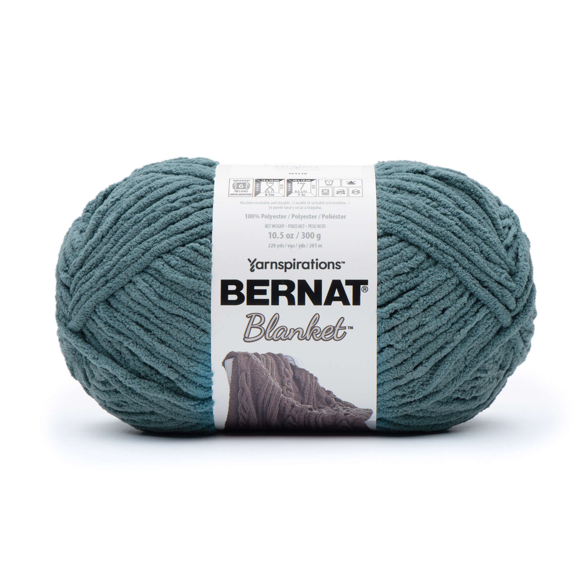 Bernat Blanket Yarn (300g/10.5oz) Lagoon