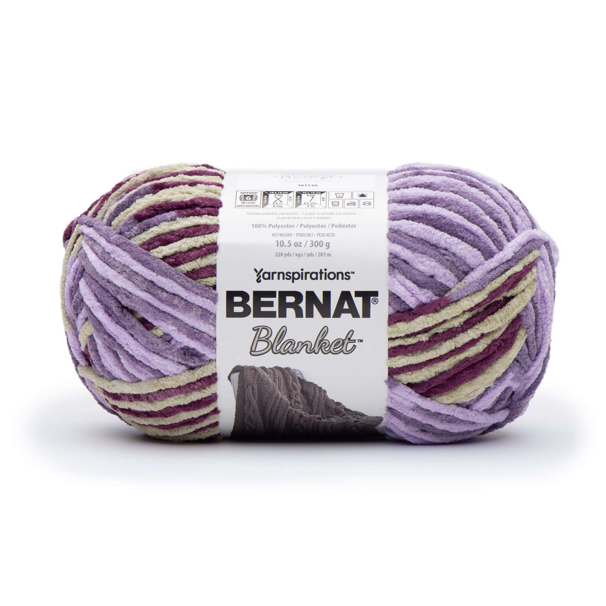 Bernat Blanket Yarn (300g/10.5oz) Amethyst