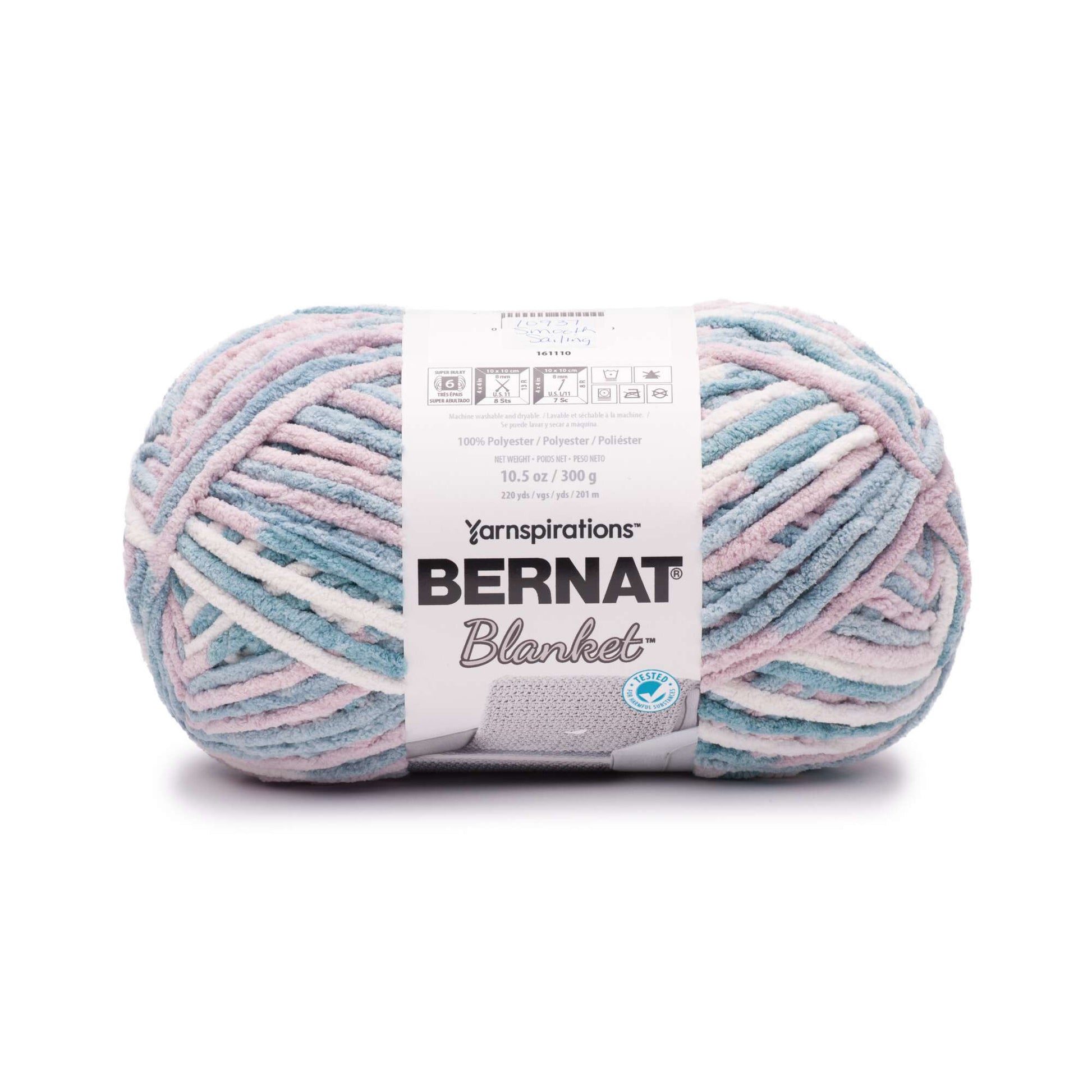 Bernat Blanket Yarn (300g/10.5oz) Smooth Sailing