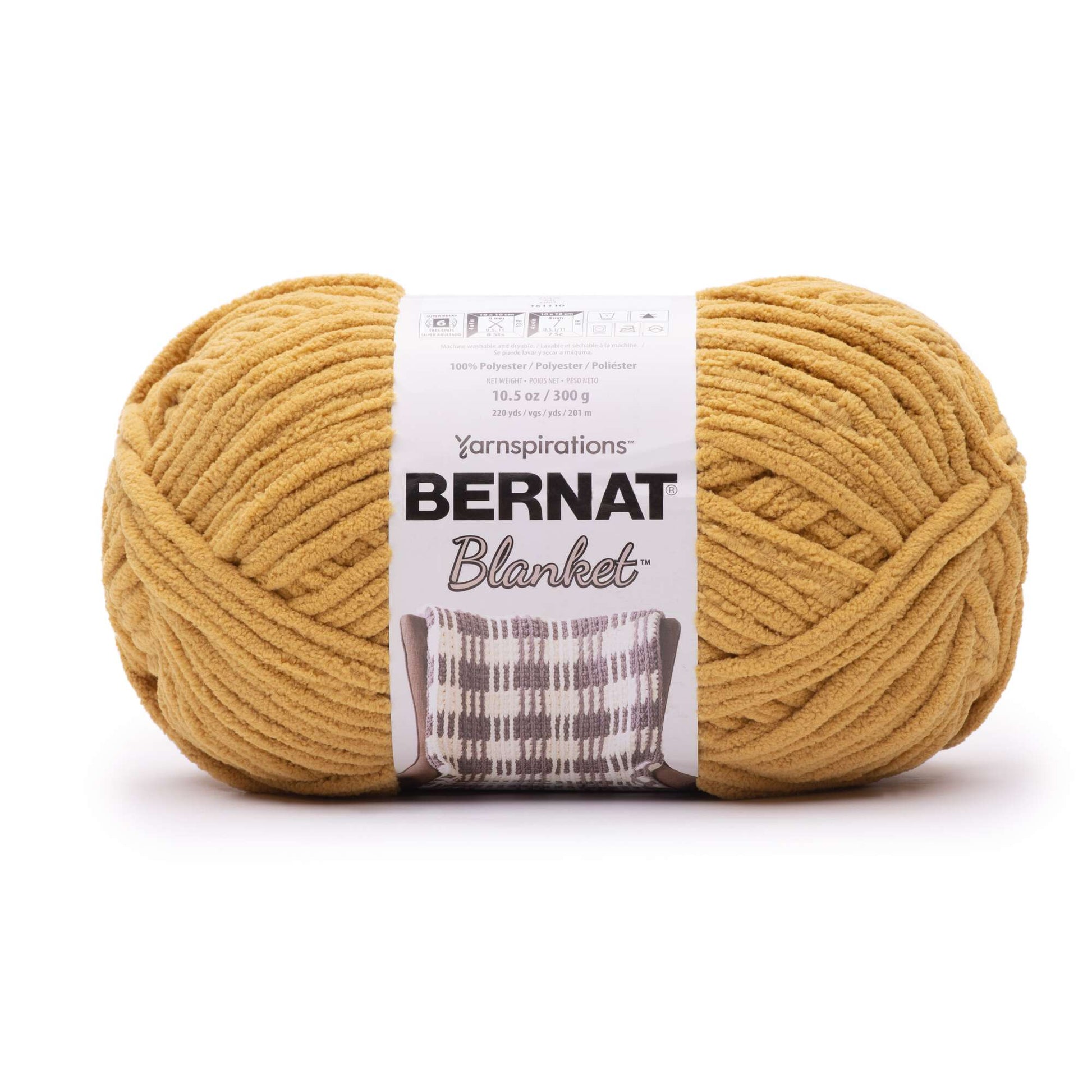 Bernat Blanket Yarn (300g/10.5oz) Gold