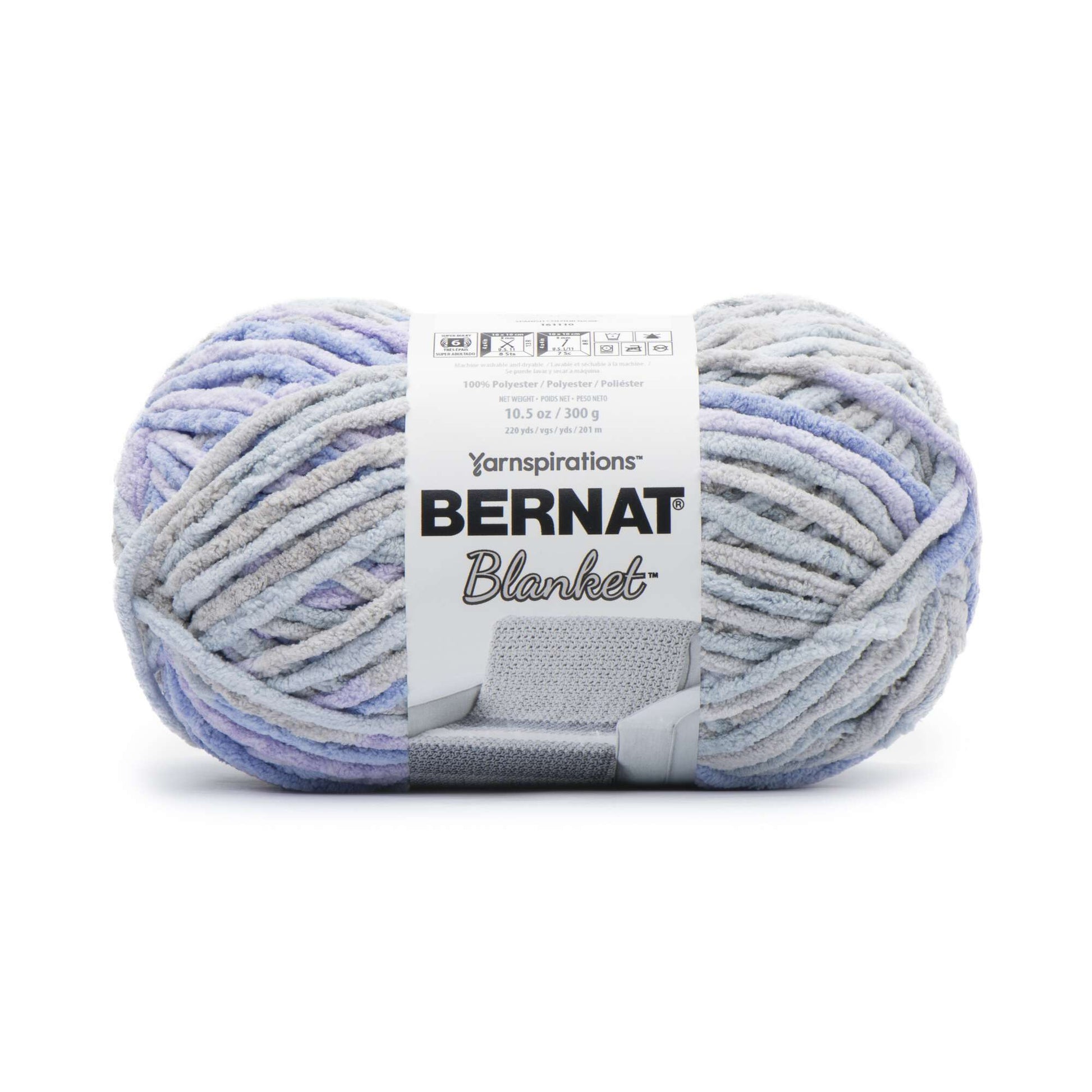 Bernat Blanket Yarn (300g/10.5oz) Overcast