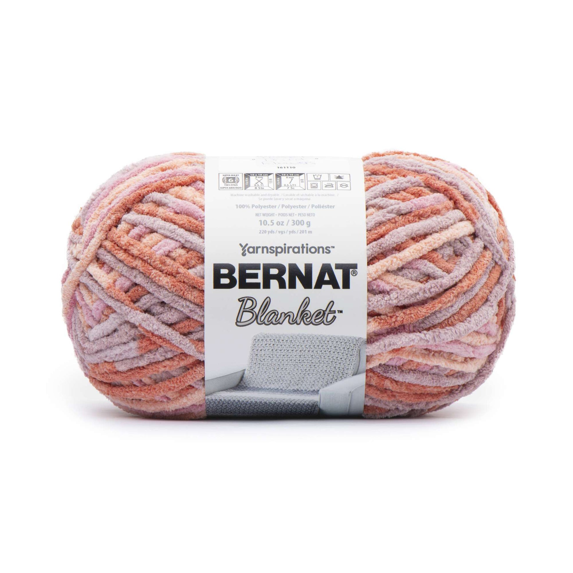 Bernat Blanket Yarn (300g/10.5oz) Dried Flowers