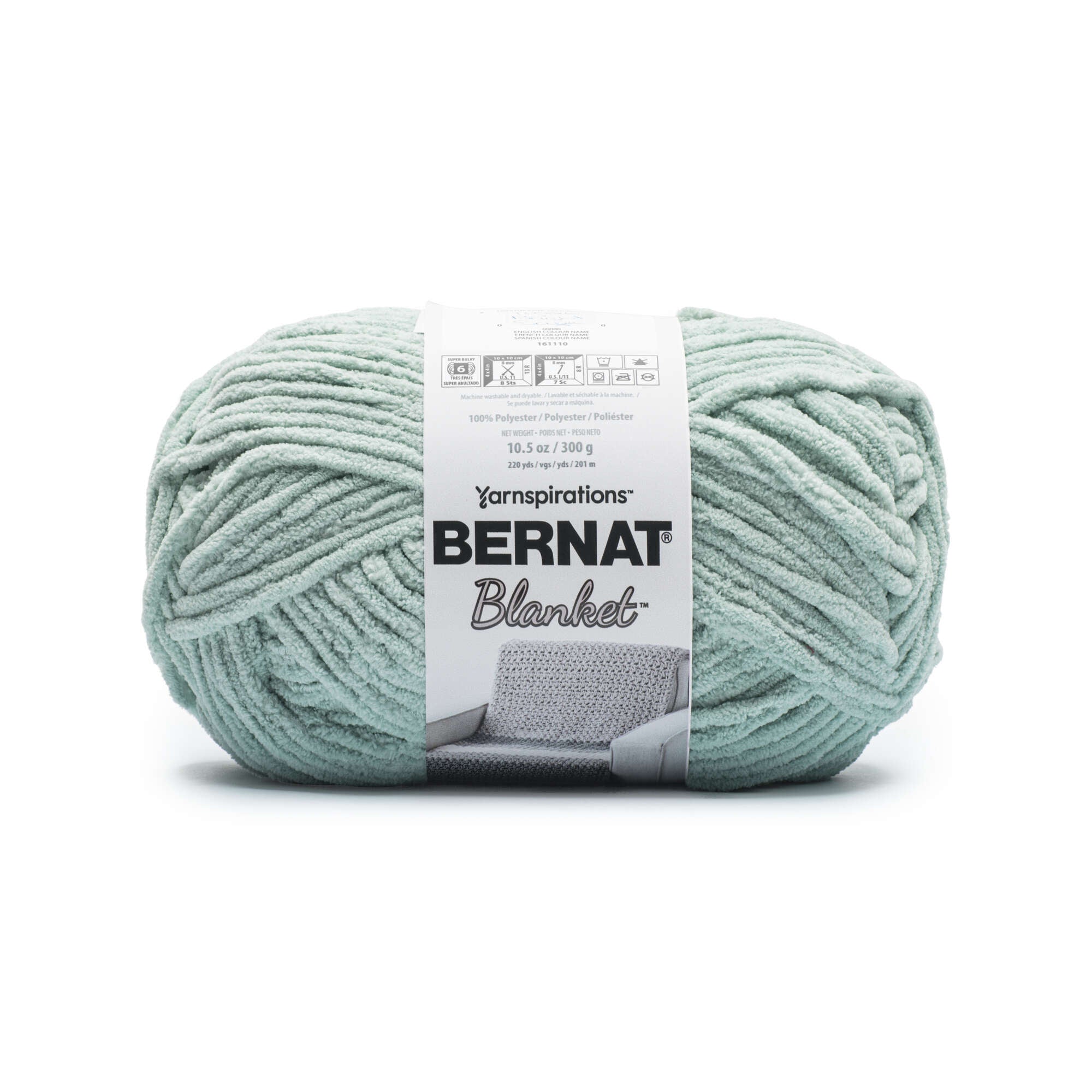 Bernat Big Ball Blanket Yarn - Fog Twist