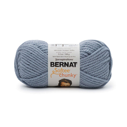 Bernat Softee Chunky Yarn (100g/3.5oz) Gray Blue