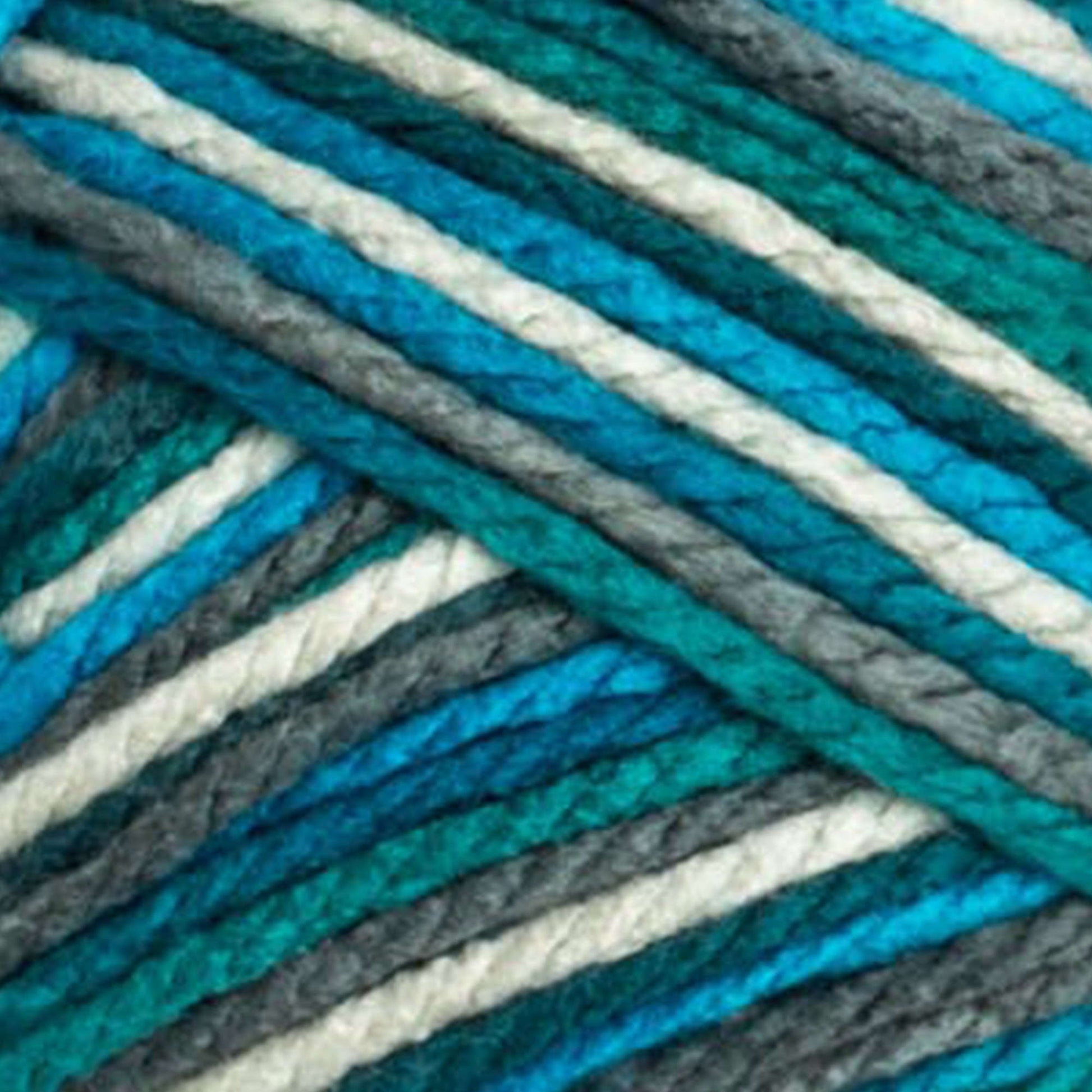 Bernat Softee Chunky Ombres Yarn (300g/10.5oz) - Clearance Shades Deep Waters Ombre