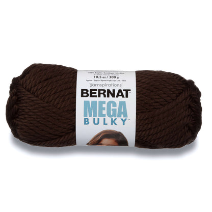 Bernat Mega Bulky Yarn (300g/10.5oz) - Discontinued Shades Mocha Brown
