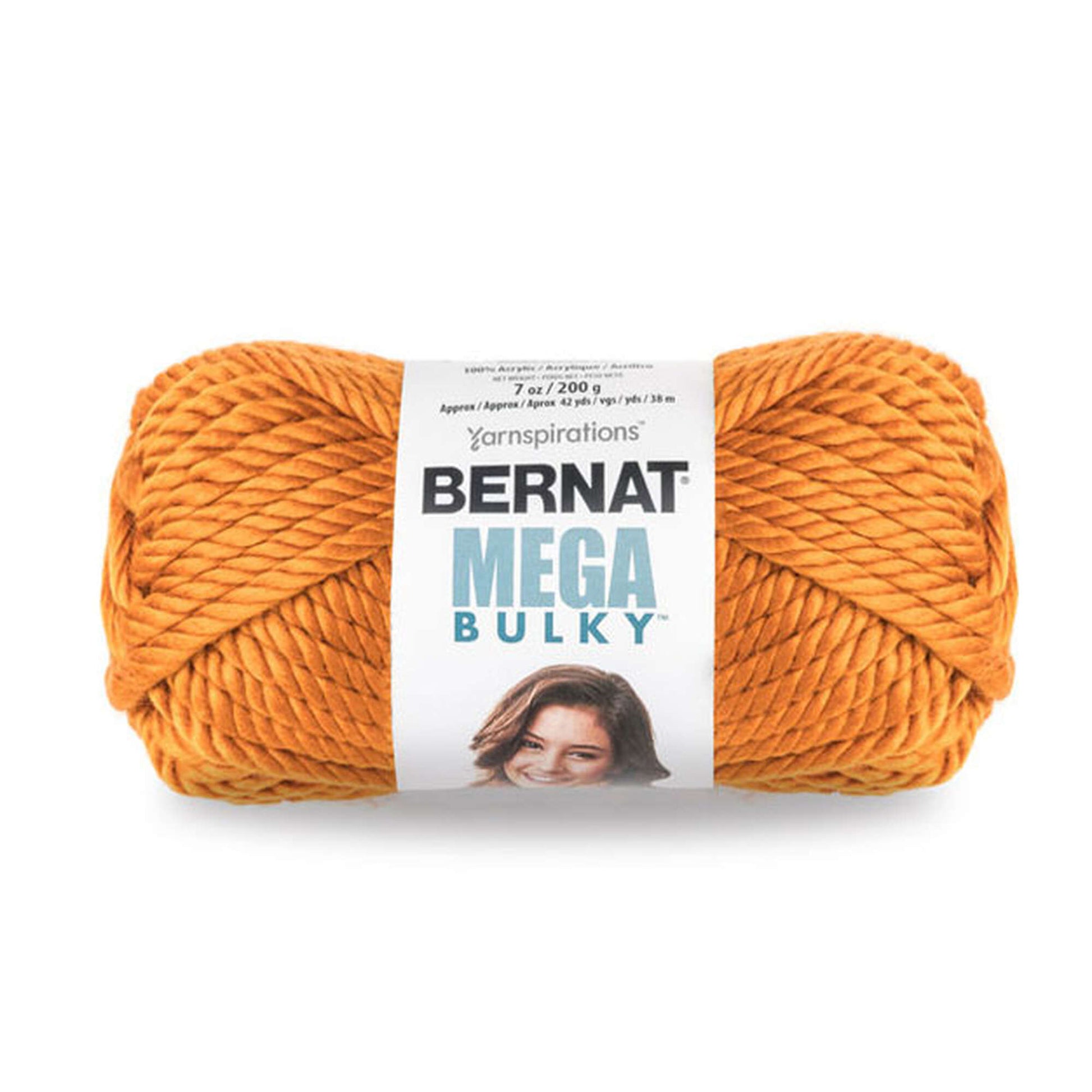 Bernat Mega Bulky Yarn - Discontinued Shades Pumpkin