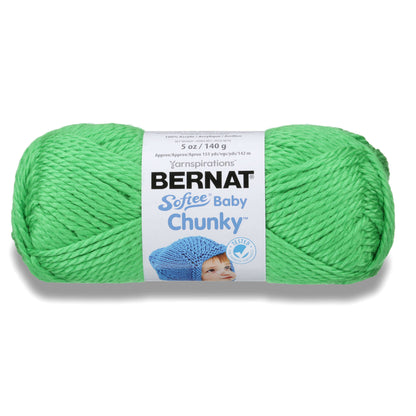 Bernat Softee Baby Chunky Yarn - Discontinued Shades Sprout Green