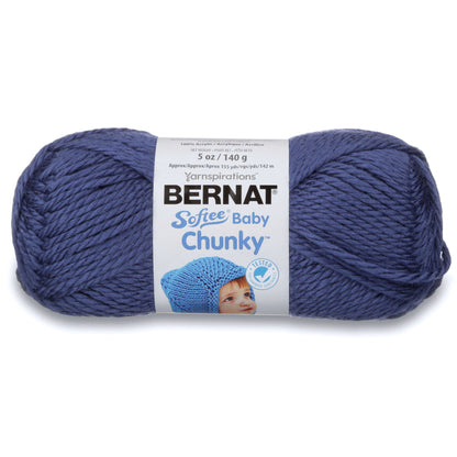 Bernat Softee Baby Chunky Yarn - Discontinued Shades Indigo