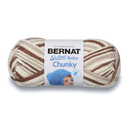 Bernat Softee Baby Chunky Ombres Yarn - Discontinued Shades Beach Baby Varg