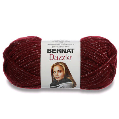 Bernat Dazzle Yarn - Discontinued Ruby Glow