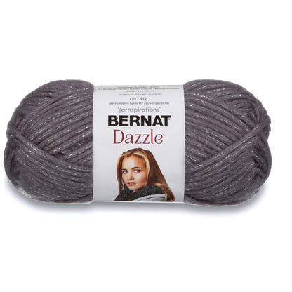 Bernat Dazzle Yarn - Discontinued Silver Smoke