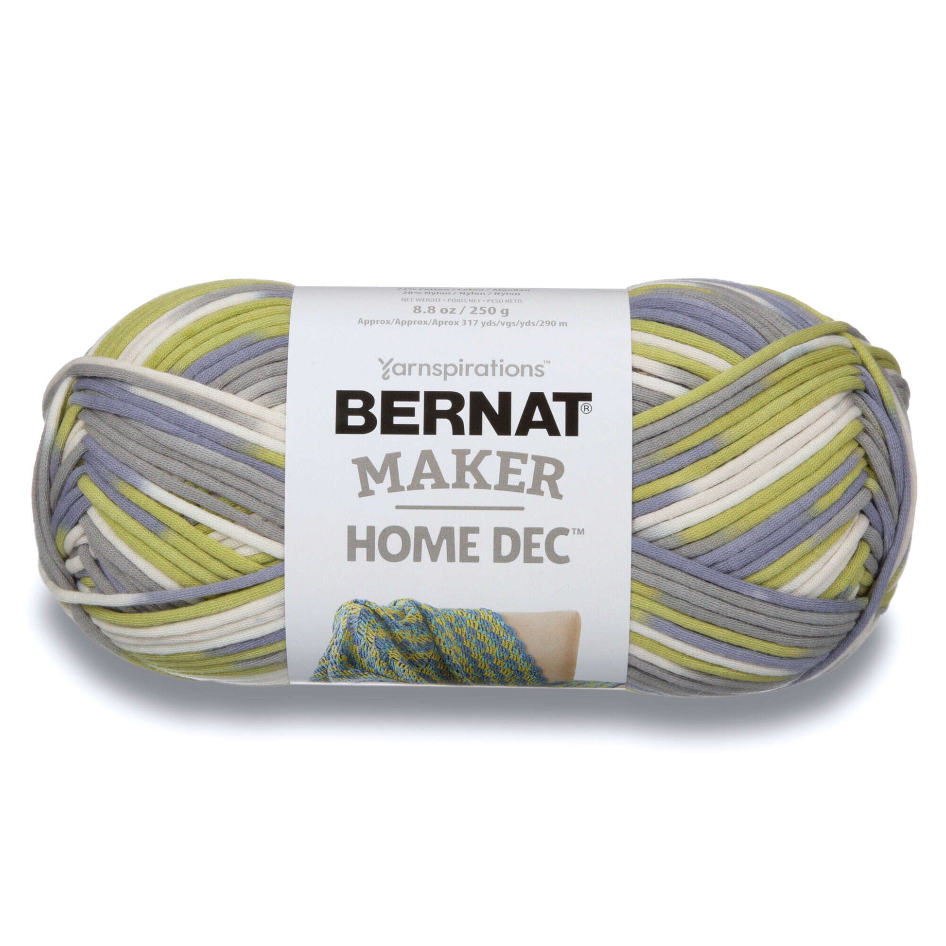 Bernat Maker Home Dec Yarn - Clearance Shades Lilac Fence Varg