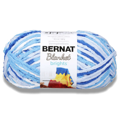 Bernat Blanket Brights Yarn (300g/10.5oz) Waterslide Varg