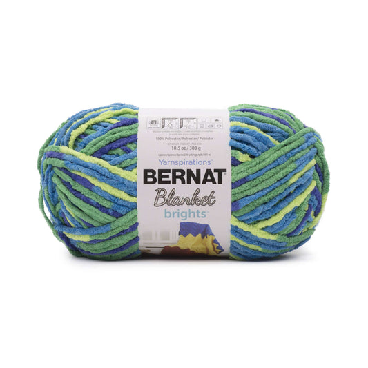 Bargain Buy Shop Bernat Blanket Yarn (6-pack) Super Bulky #6 5.3 oz 108 yds ea (Country Blue/106)