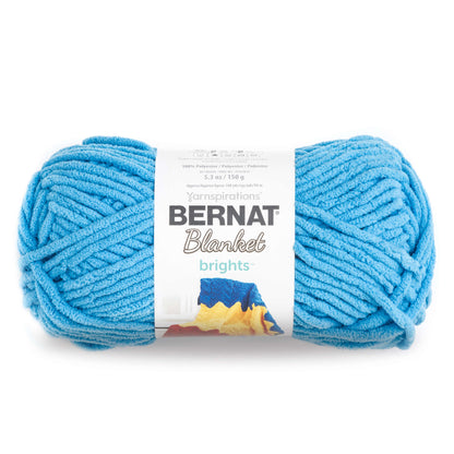 Bernat Blanket Brights Yarn - Discontinued Shades Busy Blue