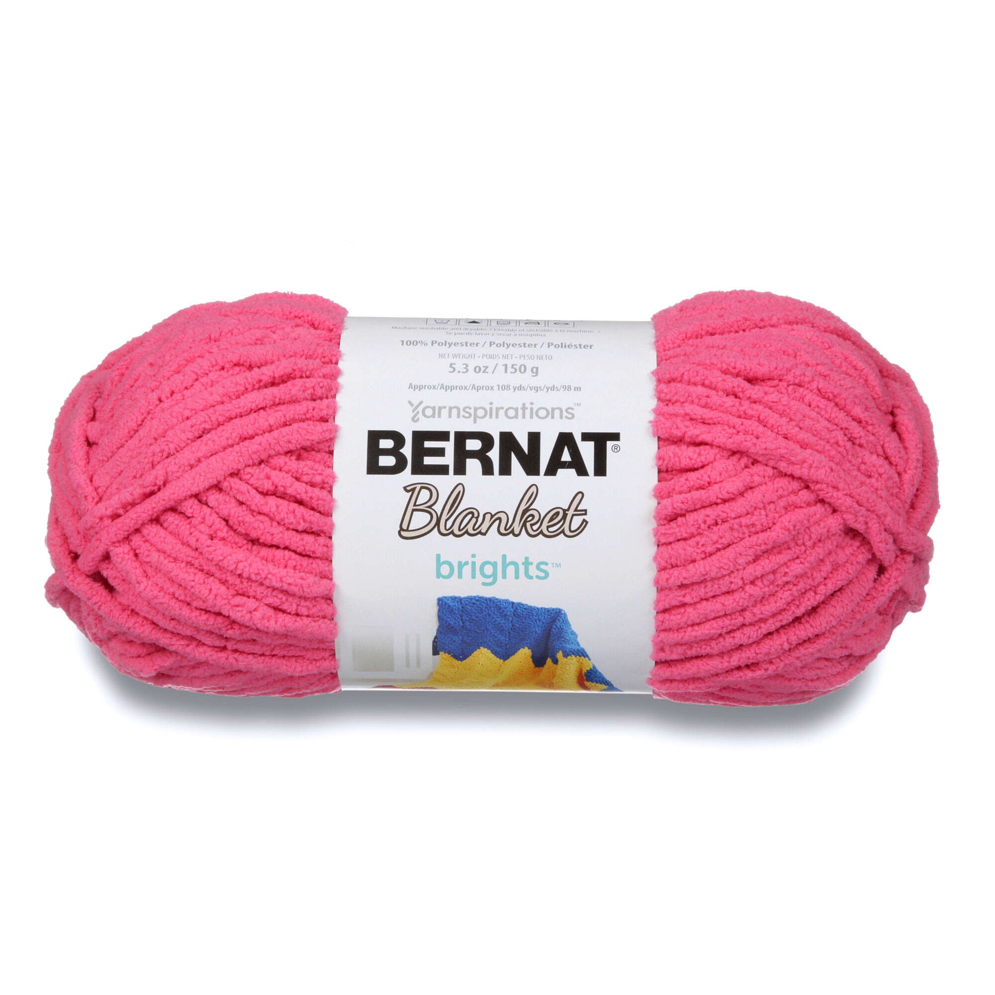 Bernat Blanket Brights Yarn - Clearance Shades* Pixie Pink